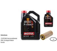 FEBI BILSTEIN Filtro Olio 6L Motul 8100 X-Clean+ 5W30 Per VW Golf IV Variant 1J5