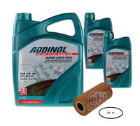 FEBI BILSTEIN Filtro Olio 7L ADDINOL SUPER LIGHT 0540 Per Mercedes-Benz C-Class