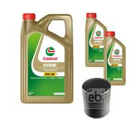 FEBI BILSTEIN Filtro Olio 7L CASTROL EDGE 5W-30 Per Ford Ranger TU_ 2.5 TD 4x4