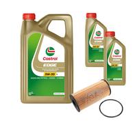 FEBI BILSTEIN Filtro Olio 7L CASTROL EDGE 5W-30 Per Nissan Qashqai +2 I J10