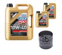 Febi BILSTEIN Filtro Olio 7L Liqui Moly 10W-40 Bassa Visciosità per Peugeot Box