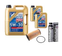 FEBI BILSTEIN Filtro Olio 7L Liqui Moly 5W-30 Longlife 3 Per Nissan Qashqai +2 I