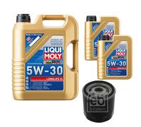 FEBI BILSTEIN Filtro Olio 7L Liqui Moly 5W30 Longlife3 Per Alfa Romeo GTV 916C