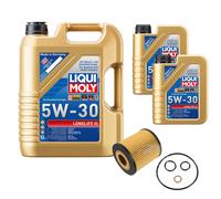 Febi BILSTEIN Filtro Olio 7L Liqui Moly 5W30 Longlife3 per BMW 3er Compatto E46