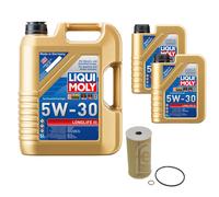 FEBI BILSTEIN Filtro Olio 7L Liqui Moly 5W30 Longlife3 Per Lancia Voyager