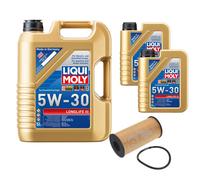 Febi BILSTEIN Filtro Olio 7L Liqui Moly 5W30 Longlife3 per Mercedes Benz a Class