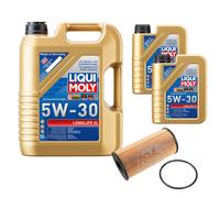 FEBI BILSTEIN Filtro Olio 7L Liqui Moly 5W30 Longlife3 Per Nissan Qashqai +2 I