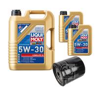 Febi BILSTEIN Filtro Olio 7L Liqui Moly 5W30 Longlife3 per Saab 9-5 YS3E 2.0 T