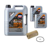 Febi BILSTEIN Filtro Olio 7L Liqui Moly Top Tec 4200 5W-30 per BMW 3er Tour E46