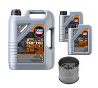Febi BILSTEIN Filtro Olio 7L Liqui Moly Top Tec 4200 5W-30 per Tucson Tle