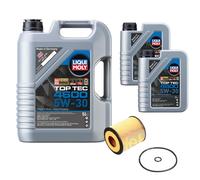 FEBI BILSTEIN Filtro Olio 7L Liqui Moly Top Tec 4600 5W-30 Per Mazda 6 Hatchback