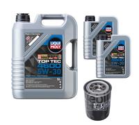 FEBI BILSTEIN Filtro Olio 7L Liqui Moly Top Tec 4600 5W-30 Per Opel Monterey A