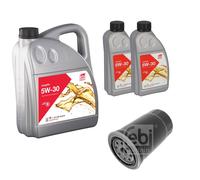 FEBI BILSTEIN Filtro Olio 7L Longlife 5W-30 Per Hyundai Santa Fé II CM 2.2 CRDi