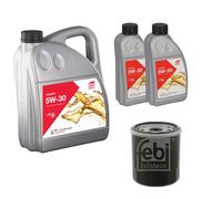 FEBI BILSTEIN Filtro Olio 7L Longlife 5W-30 Per Toyota Aygo WNB1_ KGB1_ 1.0 _B4_