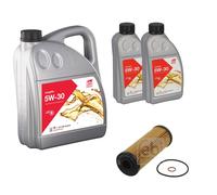 Febi BILSTEIN Filtro Olio 7L Longlife 5W-30 per VW Lt 28-46 II Kasten 2DX0AE 2.3