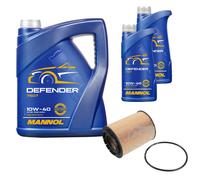 FEBI BILSTEIN Filtro Olio 7L MANNOL Defender 10W-40 Per VW Golf III 1H1 2.8 VR6
