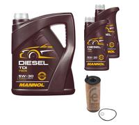Febi BILSTEIN Filtro Olio 7L mannol Diesel Tdi 5W-30 per BMW X1 E84 xDrive18d