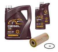 Febi BILSTEIN Filtro Olio 7L mannol Diesel Tdi 5W-30 per VW Golf IV Variant 1J5