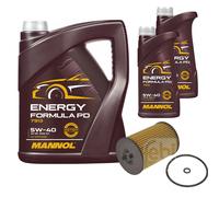 FEBI BILSTEIN Filtro Olio 7L MANNOL Energy Formula PD 5W-40 Per VW Multivan VI