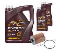 FEBI BILSTEIN Filtro Olio 7L MANNOL Energy Ultra JP 5W-20 Per BMW 3er Coupe E36