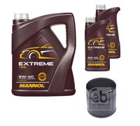 Febi BILSTEIN Filtro Olio 7L mannol extreme 5W-40 per Peugeot Boxer Box Citroën