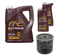 Febi BILSTEIN Filtro Olio 7L mannol extreme 5W-40 per VW Lupo 6X1 6E1 1.7 Sdi