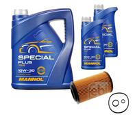 Febi BILSTEIN Filtro Olio, 7L mannol Speciale Plus 10W-30 per Mercedes-Benz