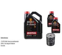 FEBI BILSTEIN Filtro Olio 7L Motul 8100 X-Clean+ 5W30 Per Suzuki SX4 S-Cross JY
