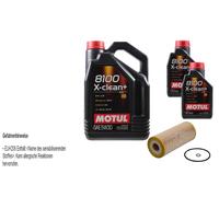 FEBI BILSTEIN Filtro Olio 7L Motul 8100 X-Clean+ 5W30 Per VW Golf IV Variant 1J5