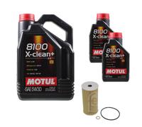 Febi BILSTEIN Filtro Olio 7L Motul 8100 x-Pulire+5W30 per Chrysler Grand V
