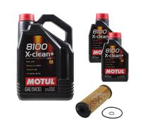 Febi BILSTEIN Filtro Olio 7L Motul 8100 x-Pulire+5W30 per Mercedes-Benz