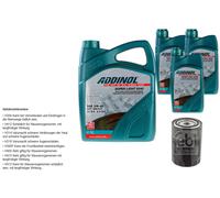 FEBI BILSTEIN Filtro Olio 8L ADDINOL SUPER LIGHT 0540 Per Fiat Ducato Bus 244 Z_