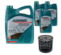 Febi BILSTEIN Filtro Olio 8L Addinol Super Light 0540 per Ford Transit Van E _