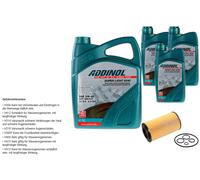 FEBI BILSTEIN Filtro Olio 8L ADDINOL SUPER LIGHT 0540 Per Mercedes-Benz E-Klasse