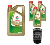 FEBI BILSTEIN Filtro Olio 8L CASTROL EDGE 5W-30 Per Ford Mondeo I Turnier BNP