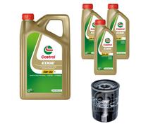 FEBI BILSTEIN Filtro Olio 8L CASTROL EDGE 5W-30 Per Jaguar XK Cabriolet _J43_
