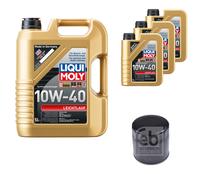 Febi BILSTEIN Filtro Olio 8L Liqui Moly 10W-40 Bassa Visciosità per Peugeot Box