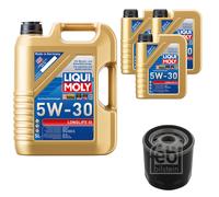 FEBI BILSTEIN Filtro Olio 8L Liqui Moly 5W30 Longlife3 Per Alfa Romeo GTV 916C