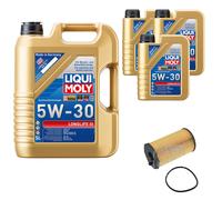 Febi BILSTEIN Filtro Olio 8L Liqui Moly 5W30 Longlife3 per Land Rover Scoperta