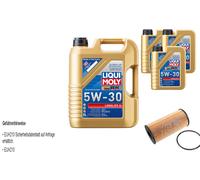 FEBI BILSTEIN Filtro Olio 8L Liqui Moly 5W30 Longlife3 Per Nissan Qashqai +2 I