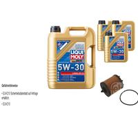 FEBI BILSTEIN Filtro Olio 8L Liqui Moly 5W30 Longlife3 Per Saab 9-3 YS3F 2.0 T