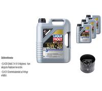 Febi BILSTEIN Filtro Olio 8L Liqui Moly Special Tec F 5W-30 per Nissan NP300