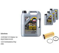 Febi BILSTEIN Filtro Olio 8L Liqui Moly Top Tec 4100 5W-40 per BMW X5 E70