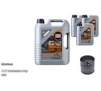 Febi BILSTEIN Filtro Olio 8L Liqui Moly Top Tec 4200 5W-30 per Peugeot