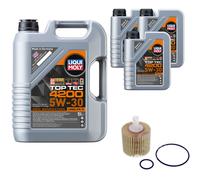 FEBI BILSTEIN Filtro Olio 8L Liqui Moly Top Tec 4200 5W-30 Per Toyota RAV 4 IV