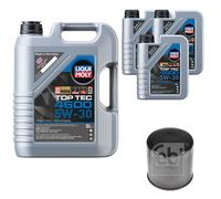 Febi BILSTEIN Filtro Olio 8L Liqui Moly Top Tec 4600 5W-30 per Tucson Tle