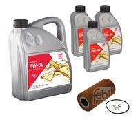 FEBI BILSTEIN Filtro Olio 8L Longlife 5W-30 Per BMW 5 Serie E39 525tds 525td E34