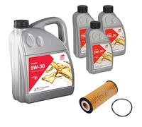 Febi BILSTEIN Filtro Olio 8L Longlife 5W-30 per Mercedes Un M G Gt C190 Classe C