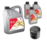 FEBI BILSTEIN Filtro Olio 8L Longlife 5W-30 Per Toyota Corolla Verso ZER_ ZZE_