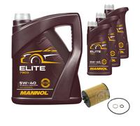 Febi BILSTEIN Filtro Olio 8L mannol Elite 5W-40 per BMW 7er E65 E66 E67 745i Sx.